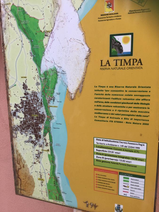 Villa La Timpa Acireale Exterior foto